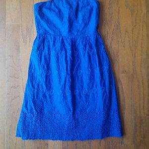 Old Navy eyelet strapless dress